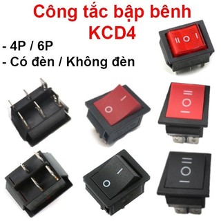 Công tắc bập bênh KCD4 16A/250V 25x31mm || 