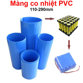 (1 mét) màng co nhiệt PVC bọc pin từ 110 - 290mm