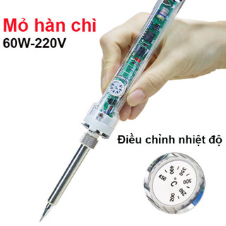   Siêu sale  Mỏ hàn chì hàn thiếc 907   907S điều chỉnh nhiệt độ 220V 60W 