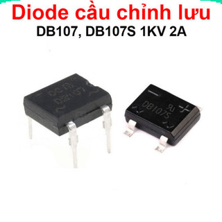Diode cầu chỉnh lưu db107, db107s 1kv 2a