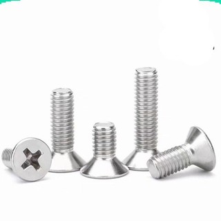 [Giá sỉ] (50 cái) Ốc vít pake đầu côn, đầu bằng M3 inox 304 dài 6-20mm