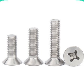 [Giá sỉ] (50 cái) Ốc vít pake đầu côn, đầu bằng M3 inox 304 dài 6-20mm