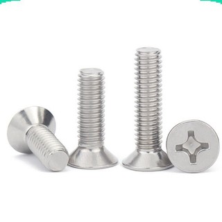 [Giá sỉ] (50 cái) Ốc vít pake đầu côn, đầu bằng M3 inox 304 dài 6-20mm