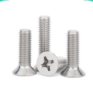 [Giá sỉ] (50 cái) Ốc vít pake đầu côn, đầu bằng M3 inox 304 dài 6-20mm