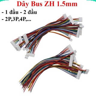 Dây bus zh1.5mm 1 dầu cái, 2 đầu cái ||