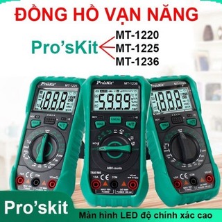 Đồng hồ số vạn năng pro'skit mt-1220/1225/1236 ||