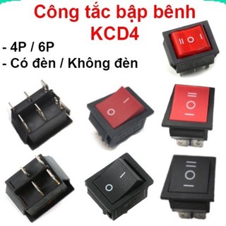 Công tắc bập bênh kcd4 16a/250v 25x31mm ||