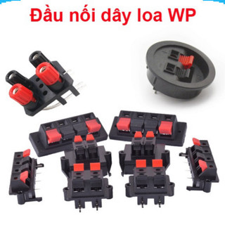 Đầu nối dây loa, trạm kẹp loa, jack dây loa chân hàn dây, chân hàn PCB ||