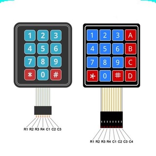 Bàn phím mềm ma trận số thứ tự DIY, điều khiển arduino, bộ đếm…