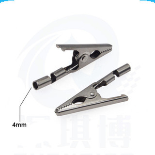 (1 cặp) Kẹp cá sấu 30A vỏ cao su đỏ+ đen