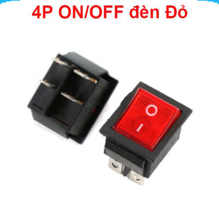 [GIÁ COMBO] (2 cái) Công tắc bập bênh KCD4 16A/250V 25x31mm