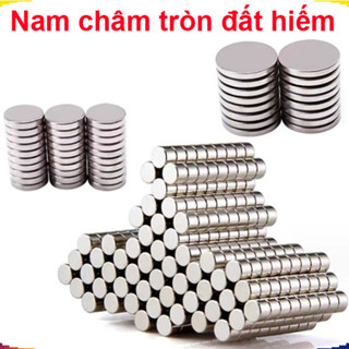 Nam châm đất hiếm tròn không lỗ