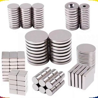 Nam châm đất hiếm tròn không lỗ