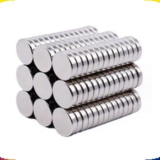 Nam châm đất hiếm tròn không lỗ