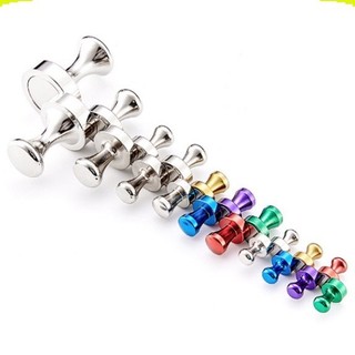 (1 Viên) Nam châm núm inox đính bảng, nam châm núm treo đồ ||