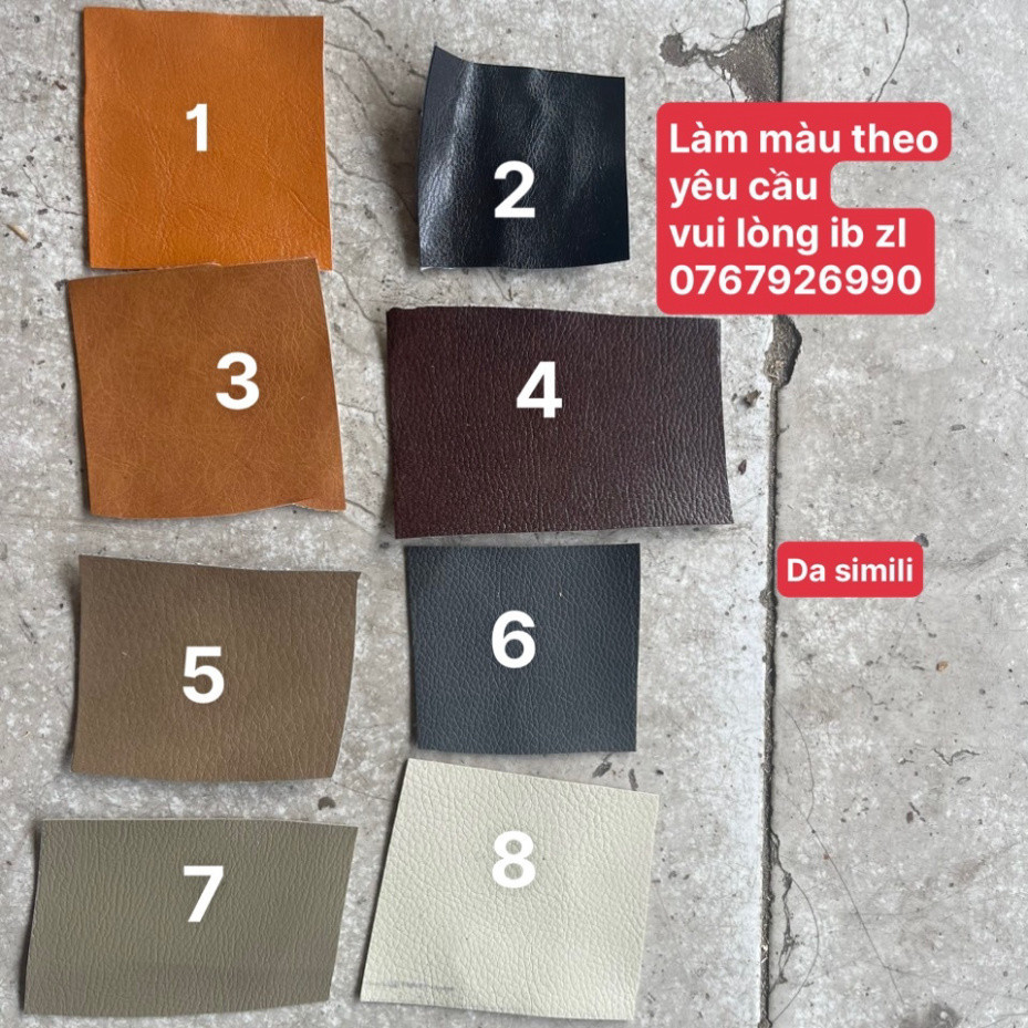 Combo sofa da cổ điển dài 1m70 màu nâu bò - sofa da simili làm màu theo yêu cầu (chưa kèm bàn) | BigBuy360 - bigbuy360.vn