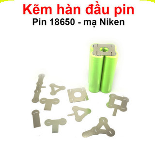 Kẽm hàn đầu cell 18650 mạ niken