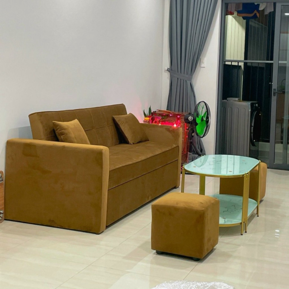 Sofa bed - sofa giường kéo thành giường nằm siêu tiện ích - sofa bed tiết kiệm thể tích cho gia đình - bh 1 năm | BigBuy360 - bigbuy360.vn