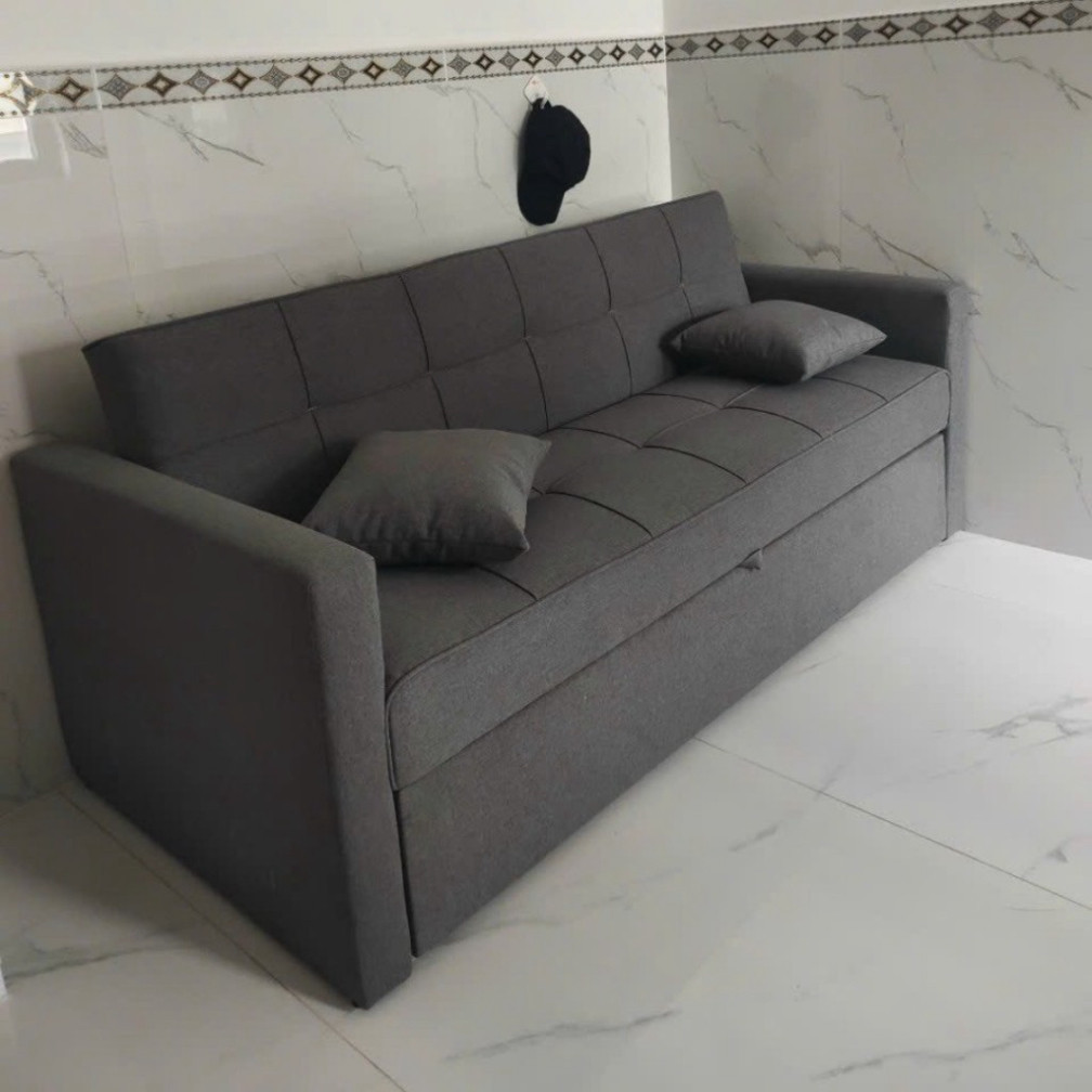 Sofa bed - sofa giường kéo thành giường nằm siêu tiện ích - sofa bed tiết kiệm thể tích cho gia đình - bh 1 năm | BigBuy360 - bigbuy360.vn