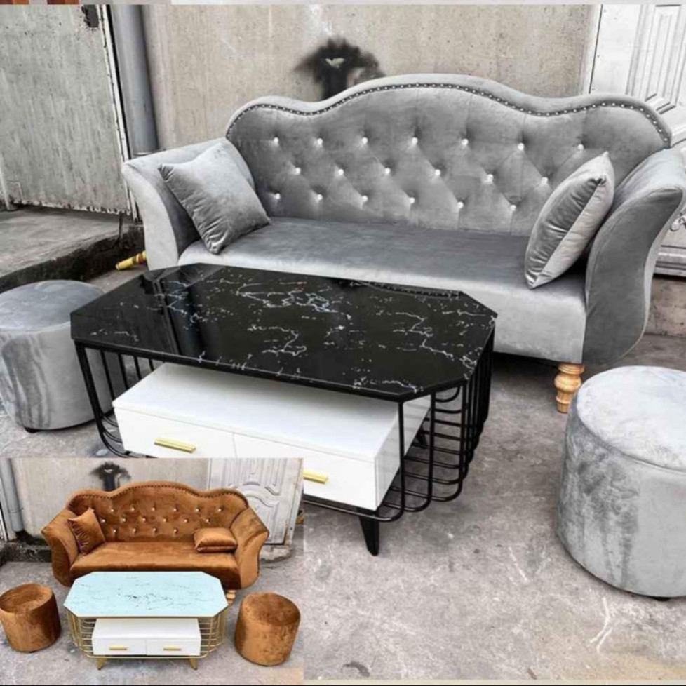 Ghế sofa dài 1m70, sofa cổ điển bọc vải nhung nhiều màu - sofa bảo hành 12 tháng | BigBuy360 - bigbuy360.vn
