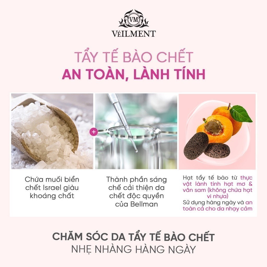 Sữa Tắm Hạt On: The Body Vellment Natural Spa Sage Woody Scent 600g