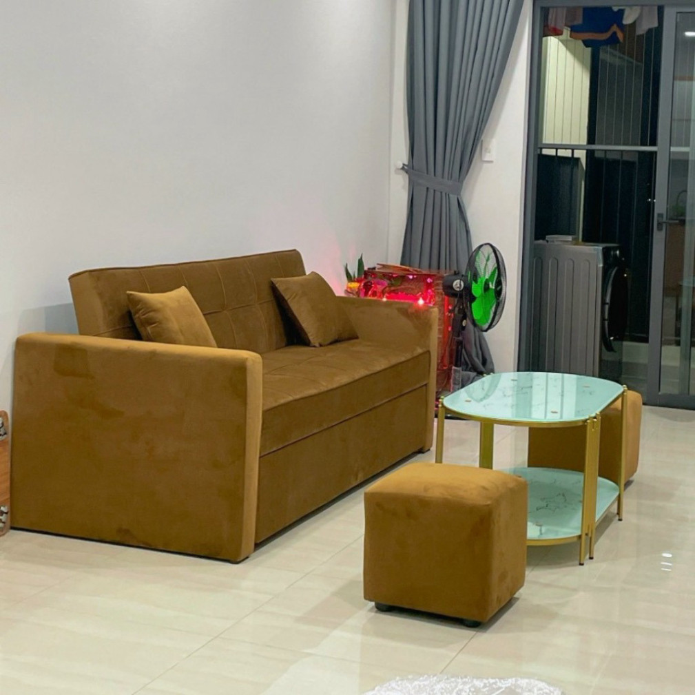 Sofa bed - sofa giường kéo thành giường nằm siêu tiện lợi - sofa bed tiết kiệm diện tích - bh 1 năm | BigBuy360 - bigbuy360.vn