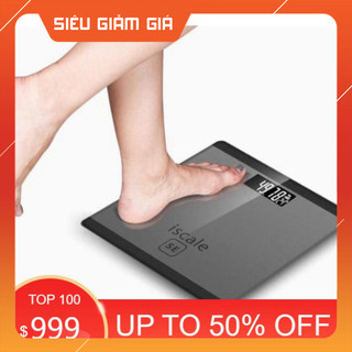 Cân Điện Tử, Cân Sức Khỏe Kính Cường Lực Tải Trọng 180kg