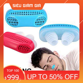 Dụng Cụ Chống Ngáy Ngủ 2 in 1 - Thiết Bị Hỗ Trợ Chống Ngủ Ngáy