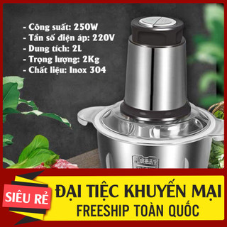 Máy xay thịt đa năng 300w nonostyle - bh 12 tháng