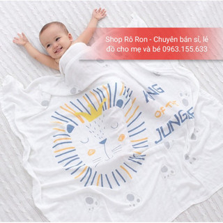 Chăn lụa chăn sợi tre cao cấp - Chăn hè siêu mềm mát cho bé - Shop Rô Ron