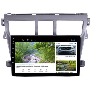 Dưỡng VIOS 07-13 lắp màn hình android theo xe VIOS