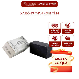 Xà bông than hoạt tính Pơ Lang bánh 100gr