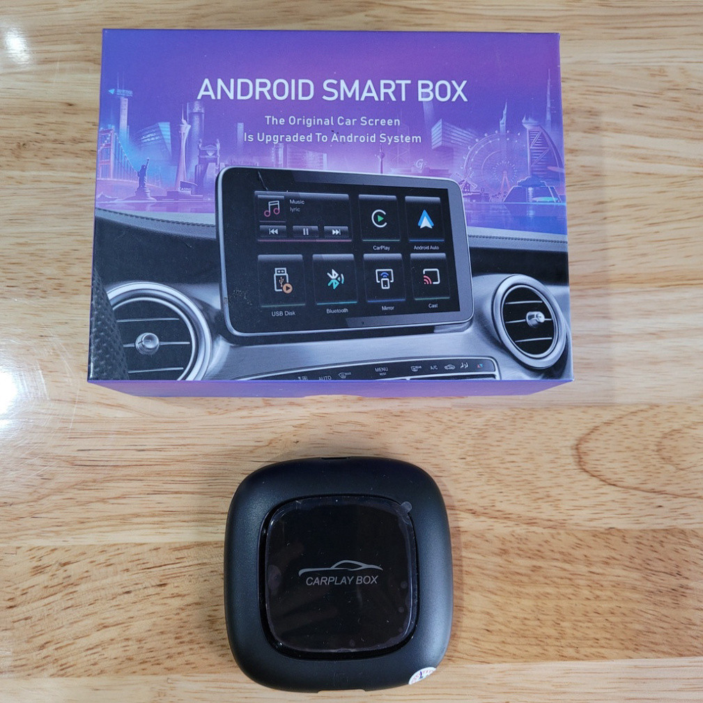 Carplay Android Box ô tô Mới 2022 Cấu Hình Ram 4G-Rom 64GB Cắm Sim 4G + tặng VietmapS1 android box cho dvd ô tô
