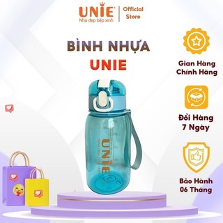 -Bình nhựa đựng nước UNIE cao cấp màu xanh