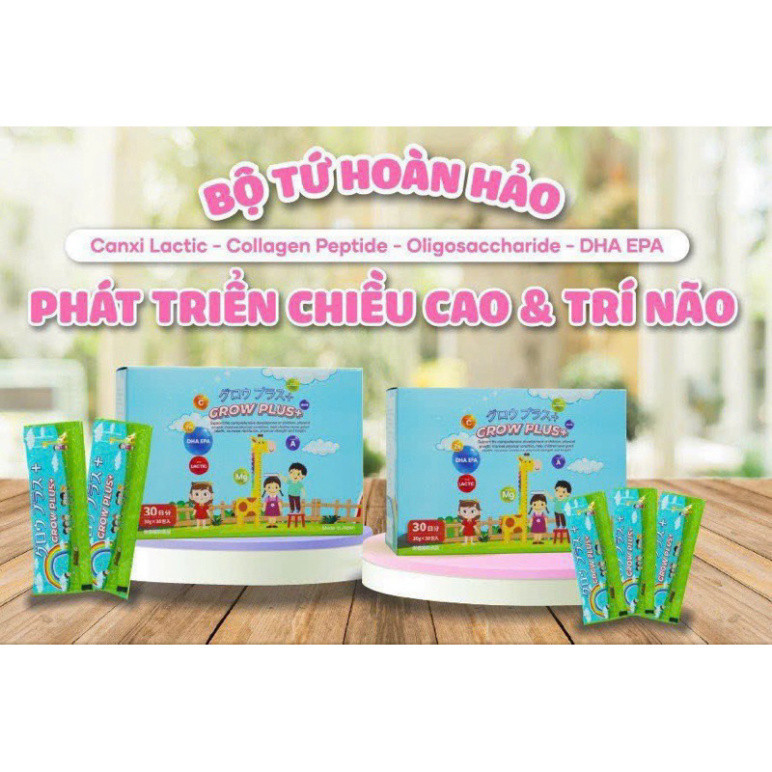 Chính hãng Grow Plus+ – Siro tăng chiều cao, trẻ phát triển toàn diện đến từ Nhật Bản