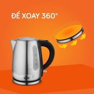 Ấm siêu tốc inox Unie UE-300 dung tích 1 Lít, 1850W