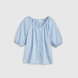 Levi's - áo kiểu nữ tay ngắn a8683-0018