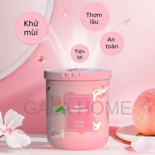 Sáp thơm phòng khử mùi phòng ngủ nhà vệ sinh toilet ô tô với mùi hương tự nhiên 190g siêu tiện lợi