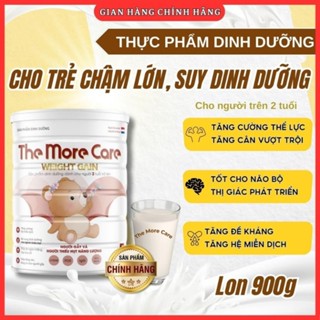 Sữa tăng cân The More Care Weight Gain 900g cho Trẻ từ 2 tuổi , Sữa bột cho người gầy