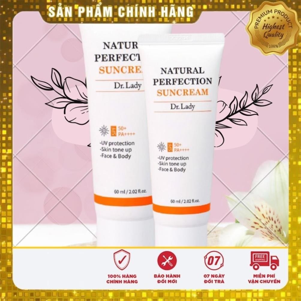 [GIẢM GIÁ] Kem chống nắng Dr Lady Hàn Quốc 60ml SPF 50+ chính hãng giá xả kho