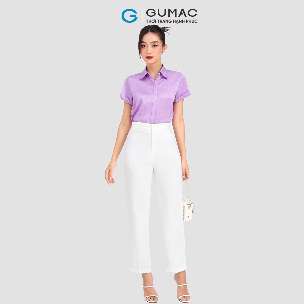 Áo kiểu tay lật GUMAC LAD0301