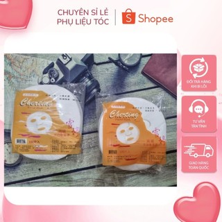 Cherting - Mặt nạ giấy lột mụn lớn (Bịch 100 miếng) siêu nhiều, siêu tiện dụng, dùng đắp mặt, lột mụn