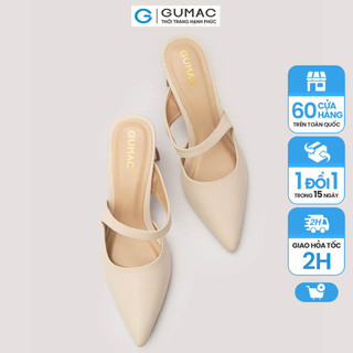 Giày sục cách điệu thời trang GUMAC GD12038