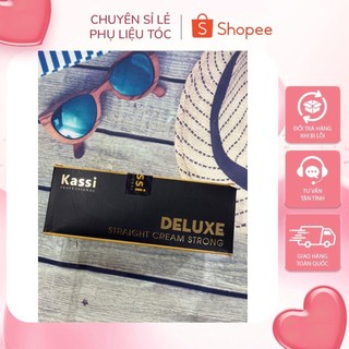 [giá tốt ]Kem duỗi tóc Kassi Deluxe 1000ml 🥰sản phẩm cho salon chuyên nghiệp  🍔🍔 duỗi tóc thẳng tự nhiên ,mềm mượt .