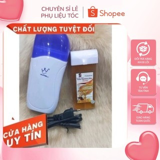 Máy Nấu Sáp Wax Lông Tiện Lợi Depilatory Siêu bền đẹp 🍔🍔 thiết kế dạng miếng lăn chất liệu nhựa bền dễ sử dụng