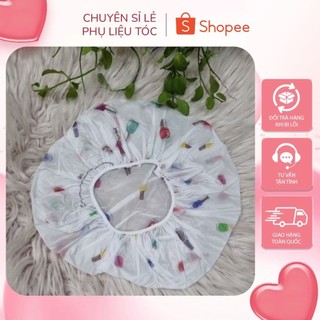 Bao trùm tóc (loại dày) mũ ủ tóc cá nhân, màu ngẫu nhiên [Wego_Cosmetics]