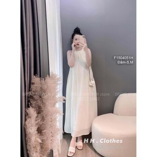 [Maysstore2020] Đầm yếm xòe rộng đơn giản 1504