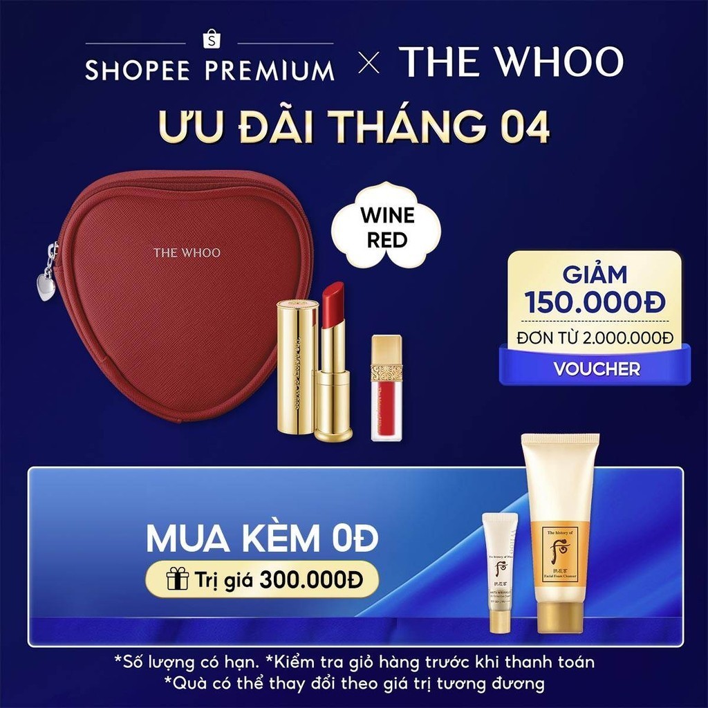 Son dưỡng môi Đông y The history of Whoo Gongjinhyang Mi Glow Lip Balm 3.3g