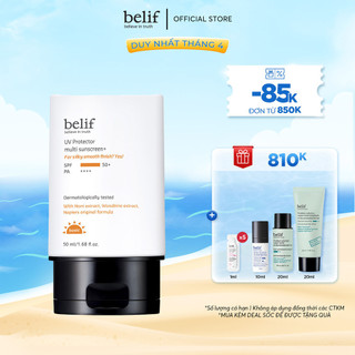 Kem chống nắng hiệu chỉnh da Belif UV Protector Multi Sunscreen SPF50+ PA++++ 50ml