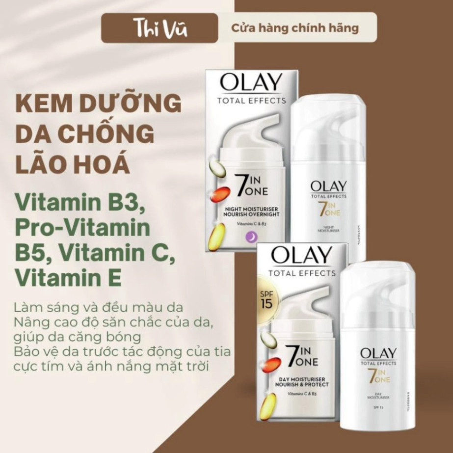 Kem Dưỡng Olay 7 In 1 Bản UK Ban Ngày Và Ban Đêm - 50ml | BigBuy360 - bigbuy360.vn